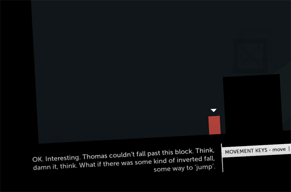How Thomas Was Alone Uses Narration to Build a World